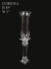 Picture of CCH0236-L - Hurricane Taper Crystal Glass Candle Holder 19"