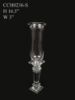 Picture of CCH0236-S - Hurricane Taper Crystal Glass Candle Holder 16"