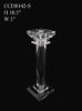 Picture of CCH8142-S - Premium Glass Crystal Pillar Candle Holder 10.5"