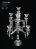 Picture of CH8890 - 9 Arm Premium Gem Cut Crystal Glass Candle Holder