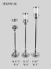 Picture of HX890 - Set of 3 Candle Holder With Hurricane Glass Tube