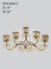 Picture of SH13666-5 - Gold 5 Arm Candle Holder with Crystal 14"