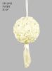 Picture of FFL2012 12" Foam Rose Pomander Kissing Ball Flower Ball With Embedded Crystals