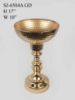 Picture of SJ-6504A GD - Gold Metal Goblet Flower Stand 17"