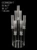 Picture of CCH0220-7 - 7 Head Candlestick Holders  with Hurricane Tubes Wedding Table Centerpiece 36.5"