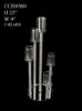 Picture of CCH4360 -  5 Head Candlestick Holders  with Glitter Detail Wedding Table Centerpiece 25"