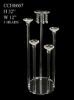 Picture of CCH6667 - 5 heads Candle Holders 4 Candlestick Holders 1 Flower Riser Wedding Table Centerpiece 32"