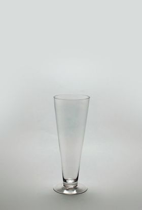 Picture of TP0512 - Clear Heavy Duty Trumpet Glass Vase 12"