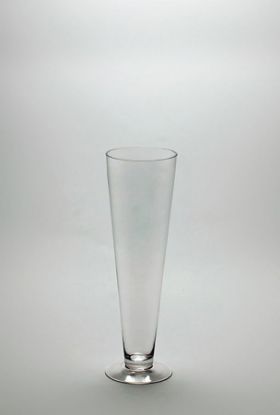 Picture of TP0516 - Clear Heavy Duty Trumpet Glass Vase 16"