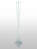 Picture of Clear Eiffel Tower Glass Flower Vase 24"