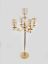 Picture of 7026 - Tall 5 Arm Crystal Beaded Globe Metal Candelabra Candle Holder