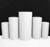 Picture of Metal Cake Pillar Round Set of 5 White