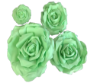 Picture of FL0742 - Foam Rose 4Pc Set - 8", 12", 15" & 20"  to Create Flower Walls