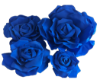 Picture of FL0742 - Foam Rose 4Pc Set - 8", 12", 15" & 20"  to Create Flower Walls