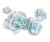 Picture of FL0742 - Foam Rose 4Pc Set - 8", 12", 15" & 20"  to Create Flower Walls