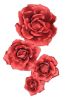 Picture of FL0504 - Silk Rose 4Pc Set - 8", 12", 15" & 20"  to Create Flower Walls