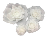 Picture of FL0504 - Silk Rose 4Pc Set - 8", 12", 15" & 20"  to Create Flower Walls