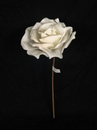 Picture of FL0708 - 7" Foam Roses with Wire Stem