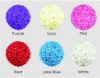 Picture of FFL2010 - 10" Foam Rose Pomander Kissing Ball Flower Ball with Embedded Crystals