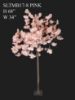 Picture of SLTMB17-8 Pink Tall Artificial Cherry Bloom Tabletop Centerpieces Tree 68"