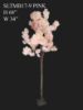 Picture of SLTMB17-9 Pink Tall Artificial Cherry Bloom Tabletop Centerpieces Tree 68"