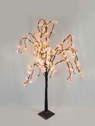 Picture of R-HK-8101 Pink -  LEDs Cherry Blossom Tree Light 46"