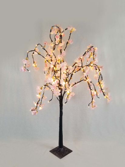 Picture of R-HK-8101 Pink -  LEDs Cherry Blossom Tree Light 46"