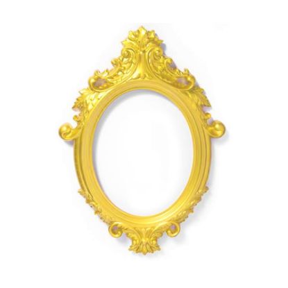 Picture of PF1510 - Yellow Plastic Frame Photo Prop Set