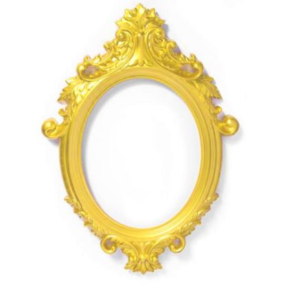 Picture of PF1511 - Yellow Plastic Frame Photo Prop Set