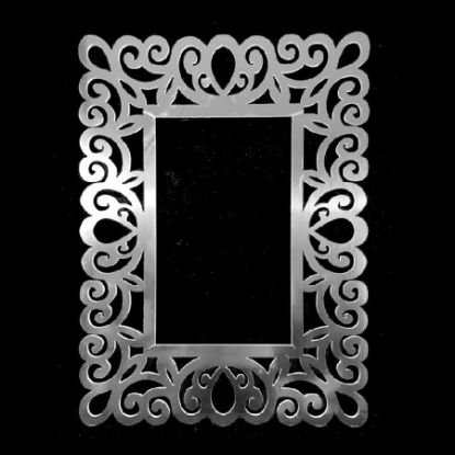 Picture of PF80*60-1 SL - 31" Silver Square PVC Foam-board Cutout Frame