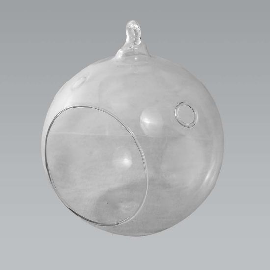 Picture of CH062B - 6" Glass Terrarium Globe Hanging Plant Holders