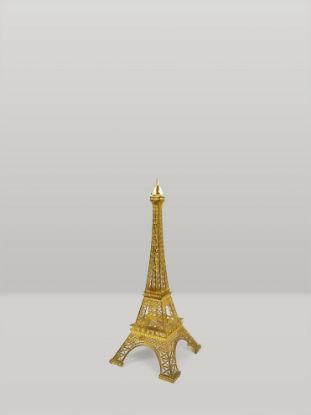 Picture of 7" Eiffel Tower Centerpiece | Eiffel Tower Cake Topper | Decorative figurine