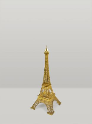 Picture of 13" Eiffel Tower Centerpiece | Eiffel Tower Cake Topper | Decorative figurine