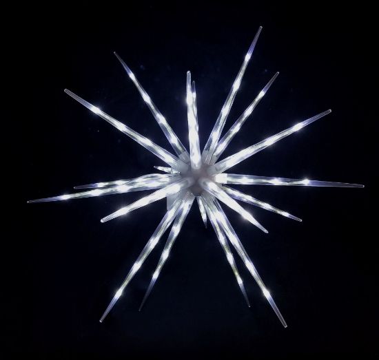 Picture of LEDST01 WT - 24" LED Star White Color Decor