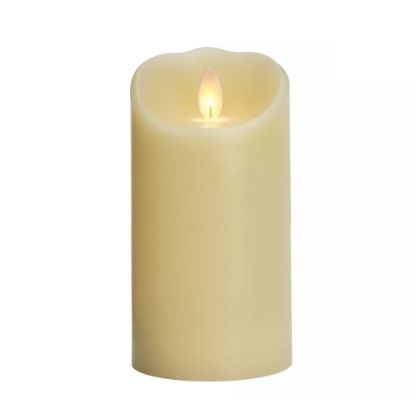 Picture of LED 6B -6"LED Battery Plastic Flickering Wick Candle