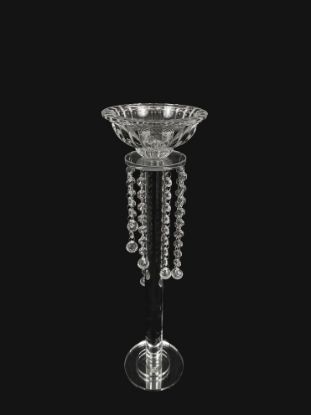 Picture of CH8153-S - 22.5" Tall Crystal Pillar Stand