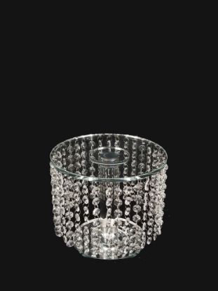 Picture of CCH4626 - 8" Tall Crystal Garland Chandelier Stand