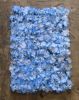 Picture of FL4060-2 -Blue Silk Hydrangea Flower Wall Mat Panel 24"