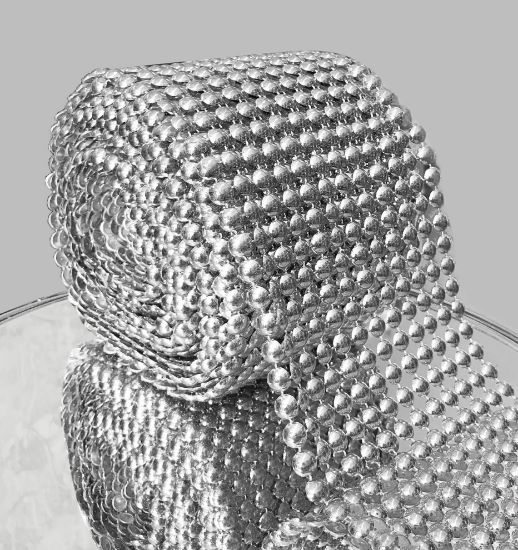 Picture of 8011 C - 5" x 10 Yards Half Ball Style Ribbon Wrap Roll