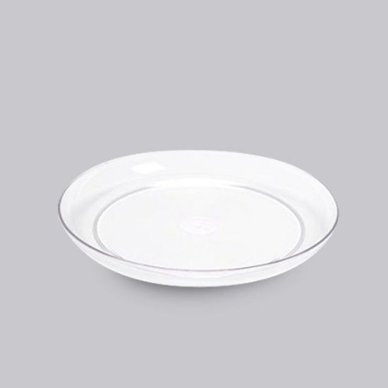 Picture of 9" White Lomey Designer Dish Centerpiece Builder 1 Dozen