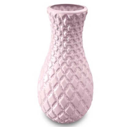 Picture of Pink Amphora Faceted Acrylic Vase