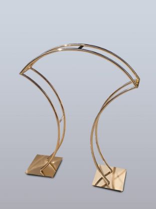 Picture of HT001 - Gold Arch Flower Stand