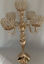 Picture of 9358-1G Gold Crystal Candle Holder 5 Heads