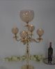 Picture of 8593-200 - Metal Candle Holder with Crystal 34.5"