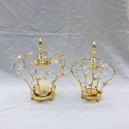 Picture of Crystal Candle Holders