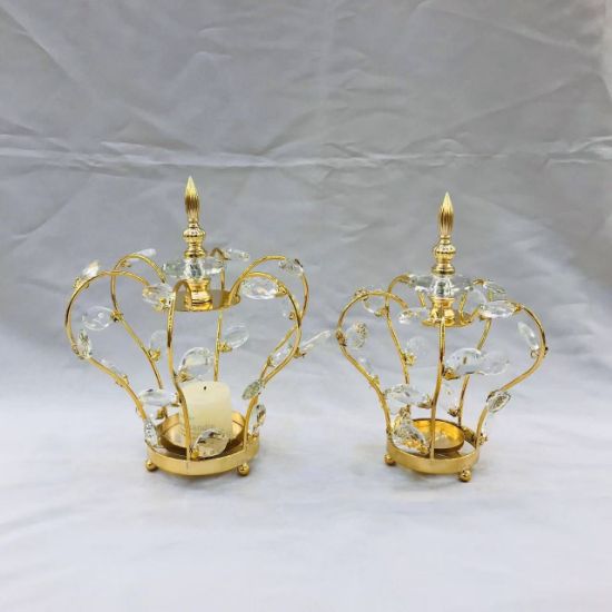 Picture of Crystal Candle Holders